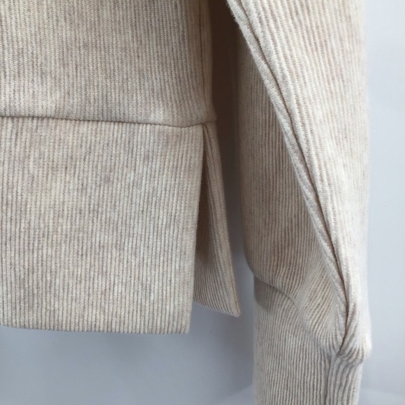 Beige Quarter-Zip Pullover - Picture 5 of 11